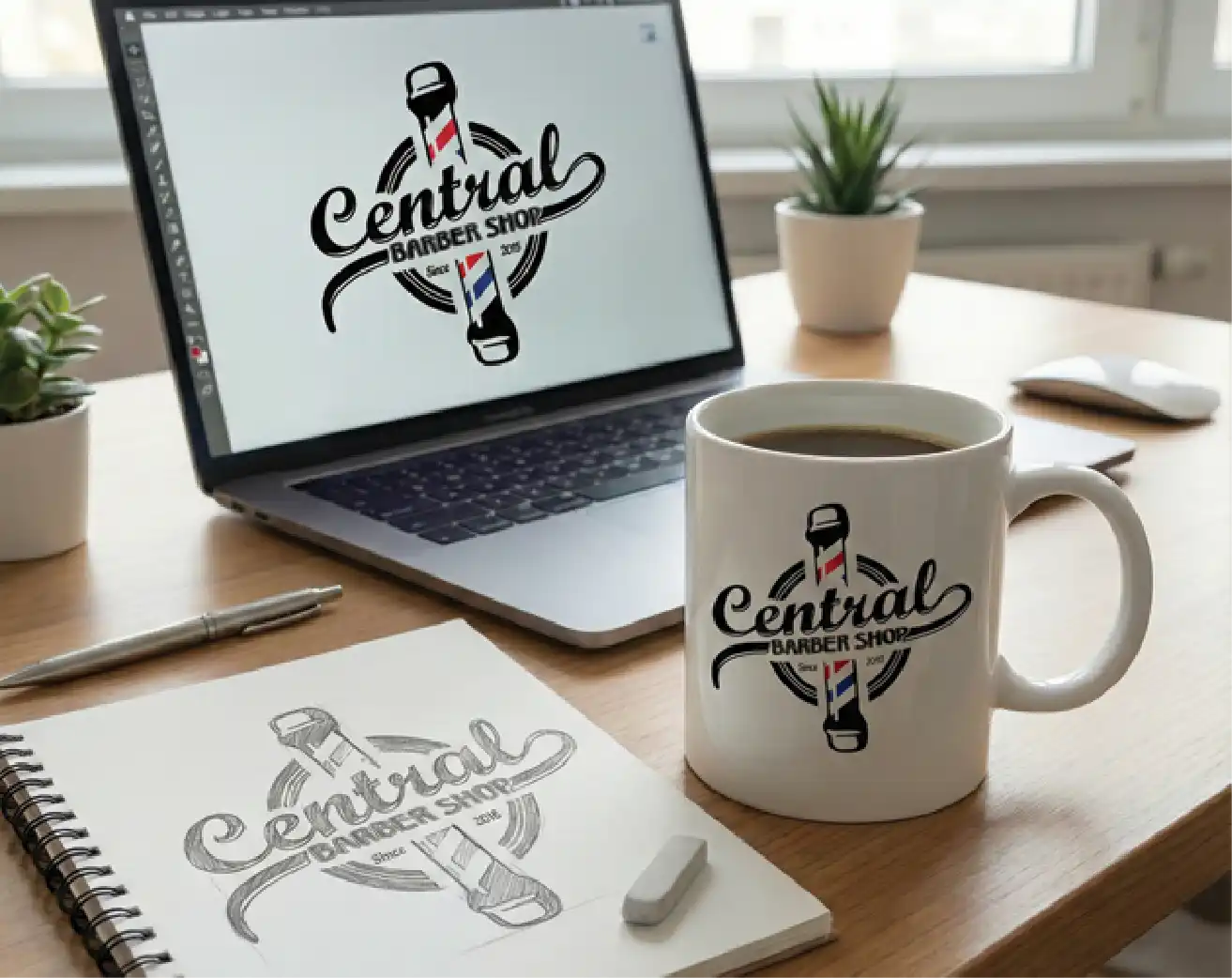 Logo & Supports print